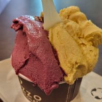 Gelato at Grezzo Raw Chocolate in Rome