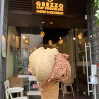   at Grezzo Raw Chocolate in Rome