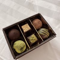   at Grezzo Raw Chocolate in Rome