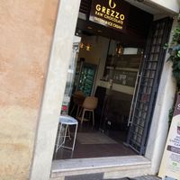 Entrance at Grezzo Raw Chocolate in Rome