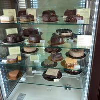 Some of the wares at Grezzo Raw Chocolate in Rome