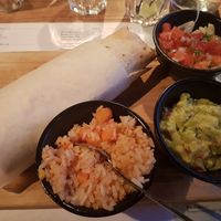 Vegan burrito at Popocatepetl in Rotterdam