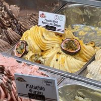 Passion fruit   at DaVinci Gelato in Mykonos