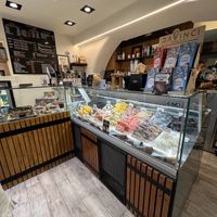 The shop   at DaVinci Gelato in Mykonos