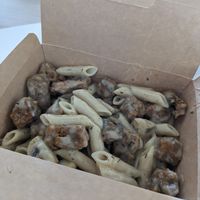 Pasta Alfredo at Veginn in Cairo