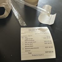 The prices in the restaurant are not up to date but the ones on the website aree  at Veginn in Cairo