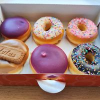 Current selection at Dunkin' in Abtwil