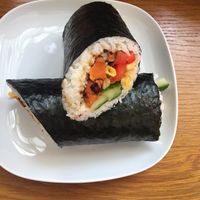 Sushi burrito   at Little Bento Box in Worcester