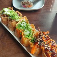 Nigari 3 different ones at Little Bento Box in Worcester