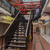 entrance from street at Little Bento Box in Worcester