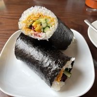 Sushi burrito 🌯   at Little Bento Box in Worcester