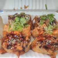 Loaded Inari pockets (takeaway) at Little Bento Box in Worcester