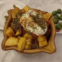 Les braves amb opció vegana at La Lila in Sant Quirze Del Valles