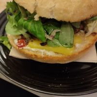 Hamburguesa amb tòfona at La Lila in Sant Quirze Del Valles