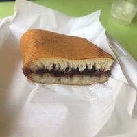 Red bean pancake   at Granny's Pancake - Albert Centre in Central Singapore