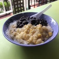 Ice corn and red bean   at Dessert Station 甜品贊 in Central Singapore
