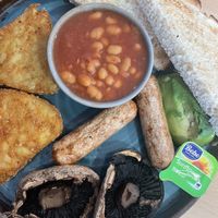 Vegan breakfast   at Morrisons in Lowestoft