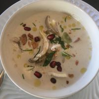 Ajo blanco at Santa Clara dos Cogumelos in Lisbon