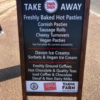 Options at Snack Shack in Woolacombe