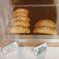 Vegan pasties at Snack Shack in Woolacombe
