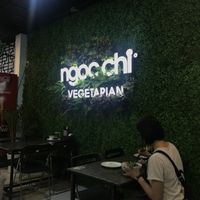 Inside the restaurant at Ngoc Chi in Da Nang