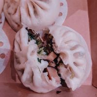 Shiitake + Algae Baozi at Ô Baozi in Strasbourg
