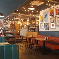 Interior at Quay Street Diner in Bristol
