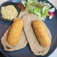 Vegan kroketten at De Vrienden in Heerlen