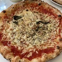 Marinara with vegan cheese  at Rudy's Neapolitan Pizza in Liverpool