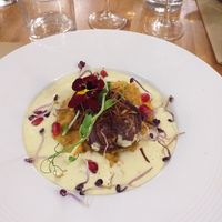 Yummy gorgeous Dahl at Les Bacchanales in Nancy