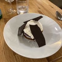 Bûche de patate douce à la noix de coco #Veganuary at Les Bacchanales in Nancy