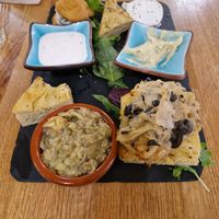 Tapas as a starter at Les Bacchanales in Nancy