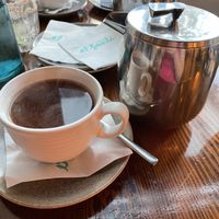 Cacao husk tea  at El Santo in New Westminster