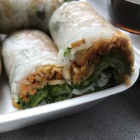 Vegan spring rolls   at New Lemongrass Taste of Vietnam in Wichita