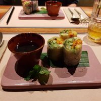 Summer rolls at Co Chin Chin Brasserie in Zurich