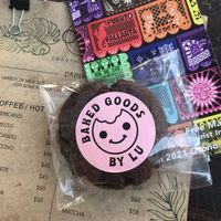 Galleta vegana de chocolate  #Veganuary at ONO in Puerto Vallarta