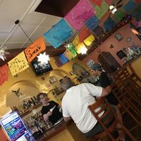 bar area in back  at El Rancho in Watkins Glen
