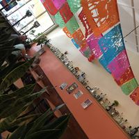 inside tables  at El Rancho in Watkins Glen