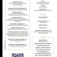 Menu at Better Half Coffee & Cocktails in Austin