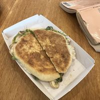 Harvest focaccia   at Beechworth Bakery in Ballarat