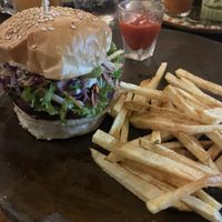 Vegan Burgerr  at La Olita - temporarily closed in Brisas De Zicatela