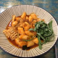   at Cow Tteokbokki  in Seoul