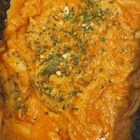 Rose tteokbokki   at Cow Tteokbokki  in Seoul