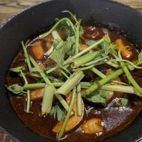 Jjajang tokpokki at Cow Tteokbokki  in Seoul