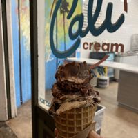   at Cali Cream in San Diego