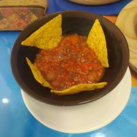 Chili vegano at El Cable Inglés in Almeria