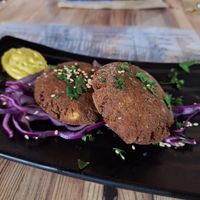 Falafel at El Cable Inglés in Almeria