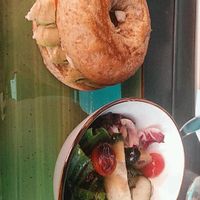 Vegan Bagel at ama in Berlin