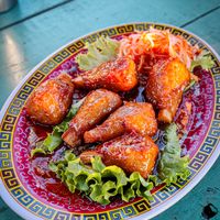 "Fish sauce" chicken at Friendship Kitchen in Portland