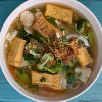 Phỏ Chay at Friendship Kitchen in Portland